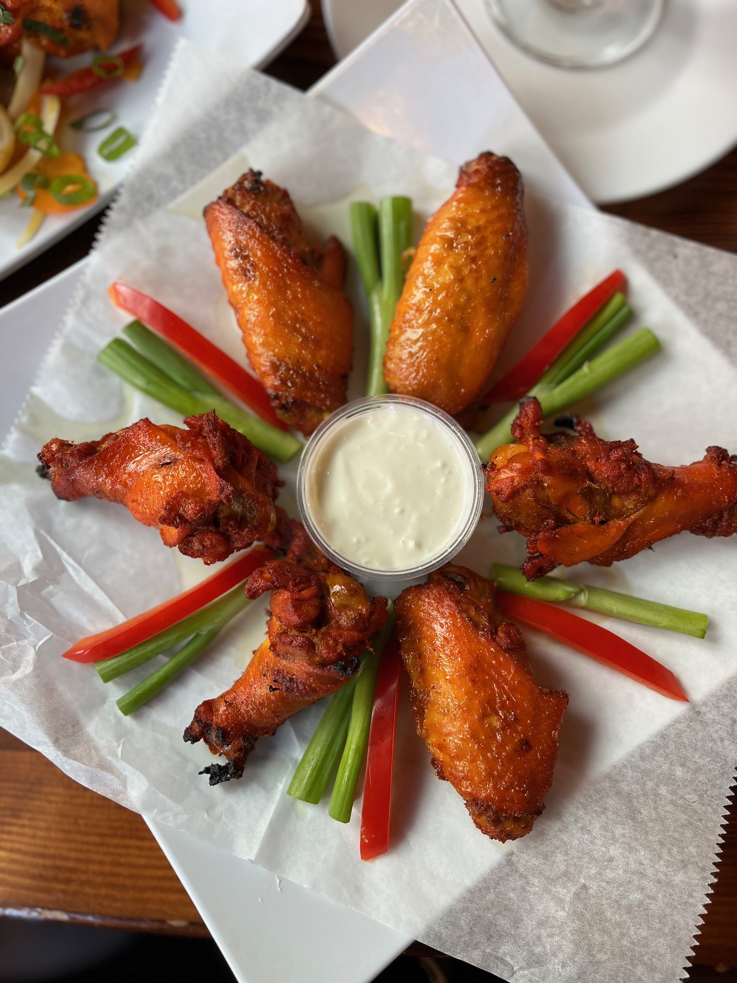  Tandoori Hot Wings (6 pieces)