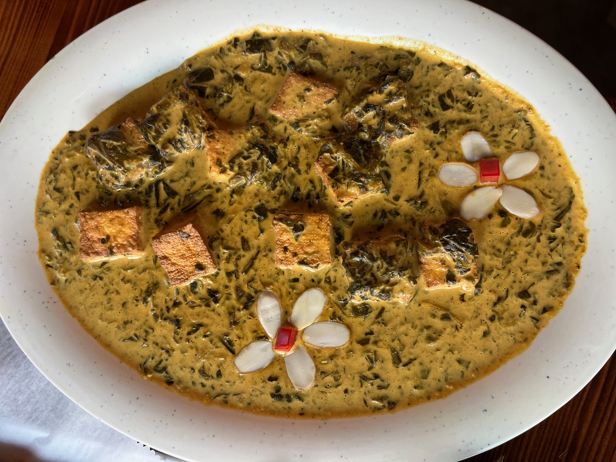 Saag Paneer 