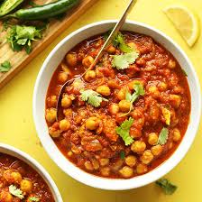 Tofu & Chick-Peas Masala 